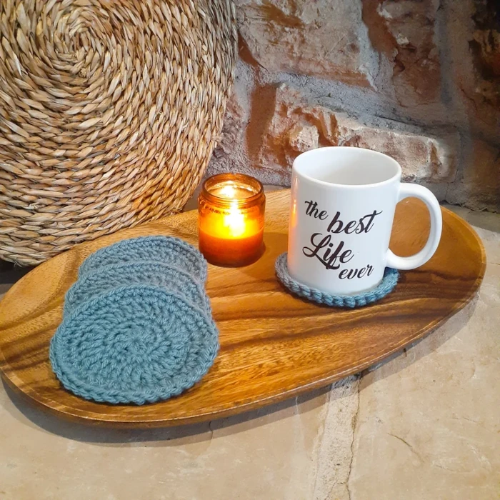 Crochet Coaster Pattern PDF Download